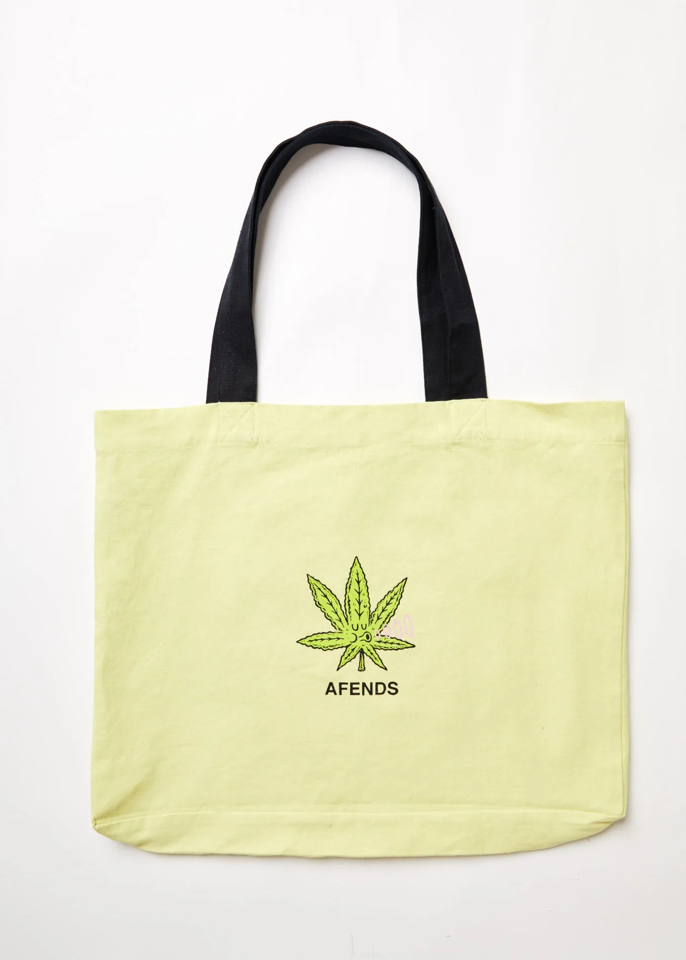 AFENDS Unisex Coasting - Tote Bag - Citron