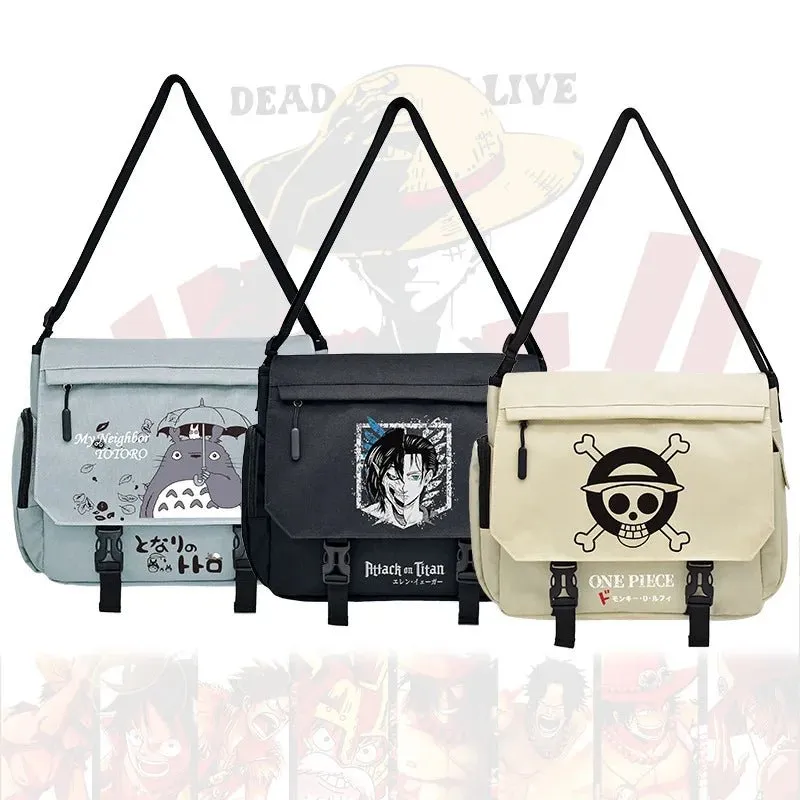 Dive into the anime universe with these-inspired one-shoulder backpack