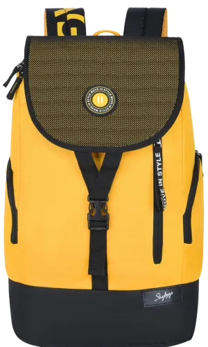 Skybags Grad Pro Laptop Backpack (Yellow)